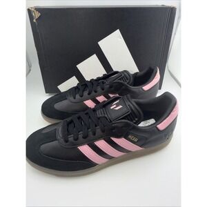 adidas Samba Messi Shoes Black Gold 8 Men's / 9.5 Women's JP7845